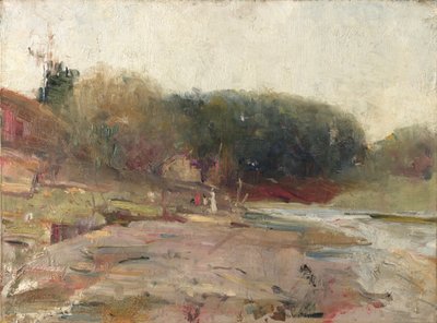 Sul fiume Yarra, vicino a Heidelberg, Victoria da Charles Edward Conder